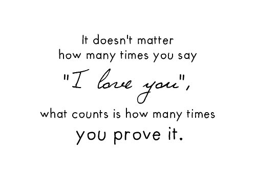 Say whatever with as much love as you can