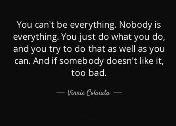 Just do what you can