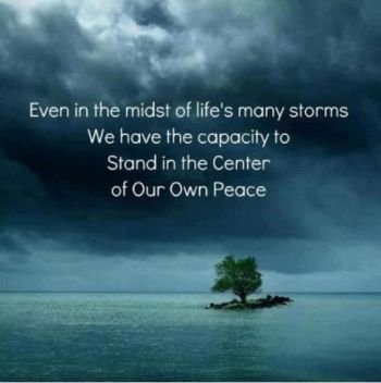 Don’t take storms personally