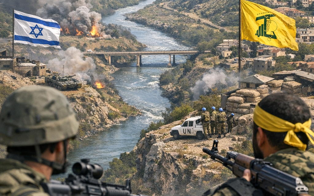 A Disputa pelo Litani e a Reconfiguração Estratégica do Sul do Líbano