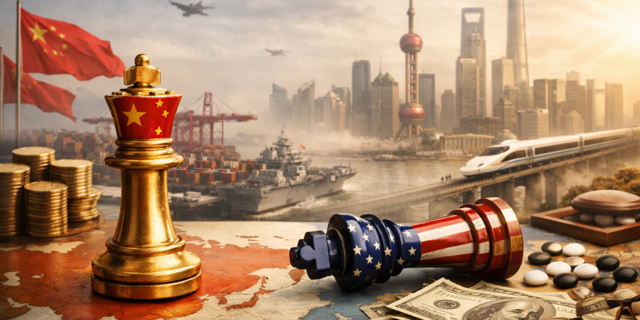 A China bate os Estados Unidos sem combater