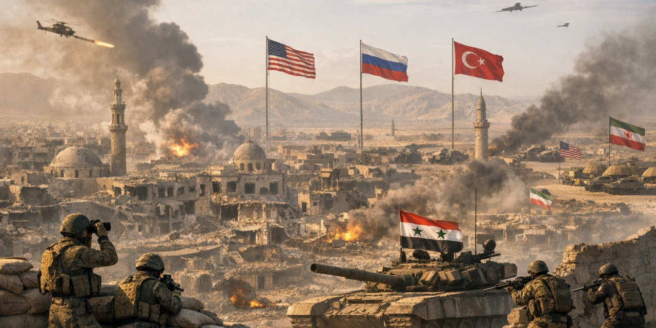 A Síria como Espaço Operacional na Reconfiguração Estratégica do Médio Oriente