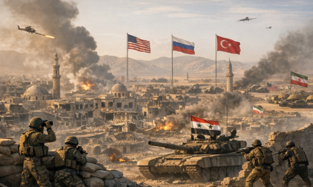 A Síria como Espaço Operacional na Reconfiguração Estratégica do Médio Oriente