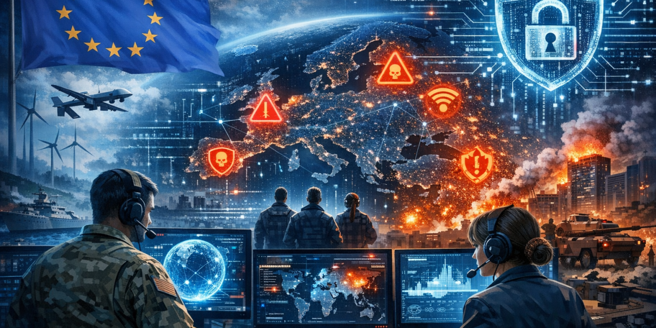 União Europeia: Ciberdefesa e Resposta a Ameaças Híbridas em 2026