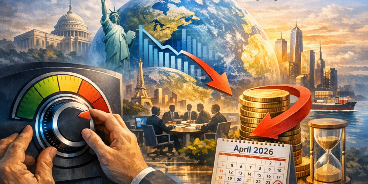 Controlo da Inflação a Nível Global Até Abril de 2026