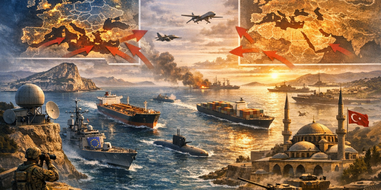 A Geopolítica dos Estreitos e a Vulnerabilidade Estratégica da Europa Meridional