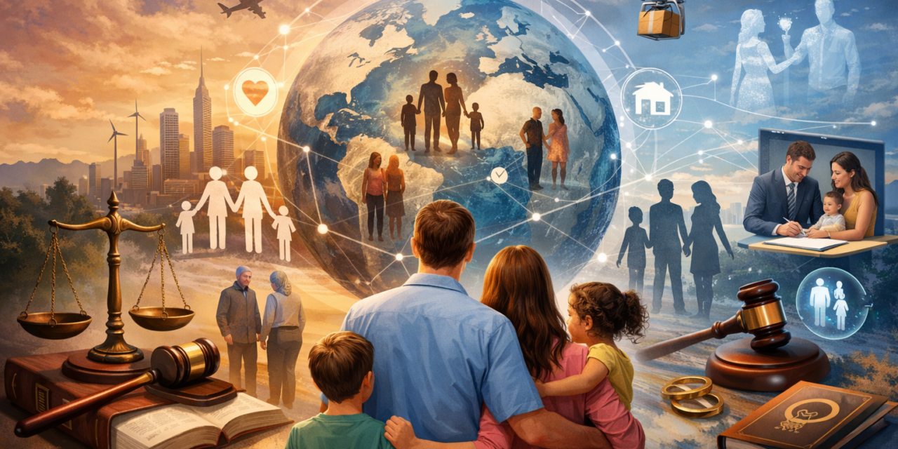 Direito da Família no Mundo em 2026: Dinâmicas em Evolução e Tendências Futuras