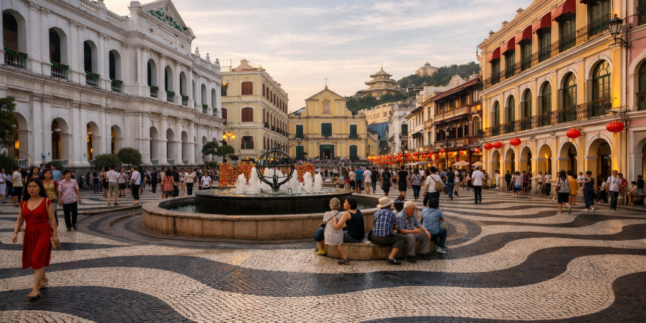 Praça do Senado: O Coração Administrativo e Cultural de Macau