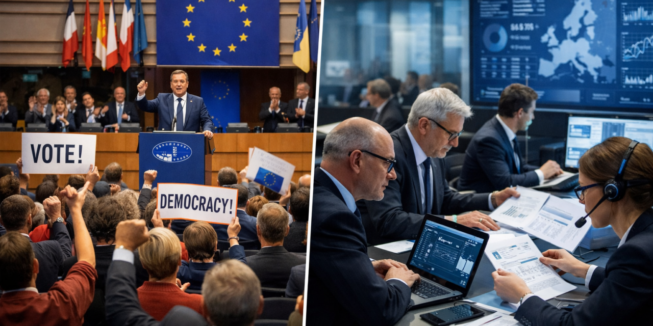Entre a Urna e o Excel: A Democracia de Laboratório da União Europeia