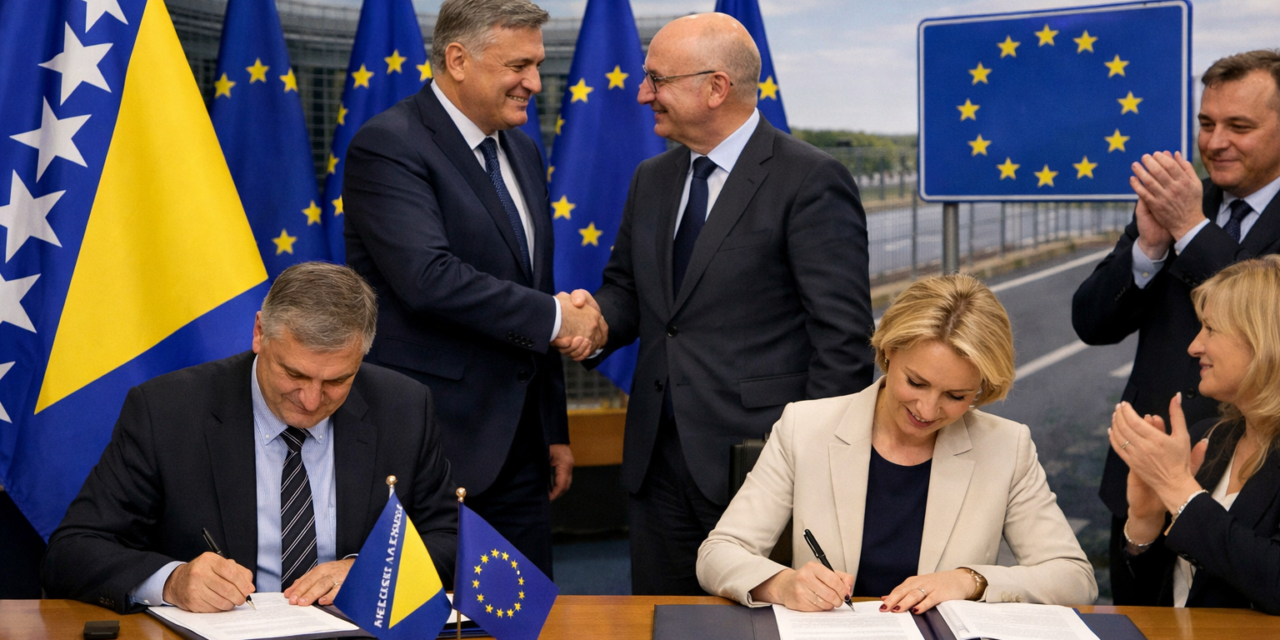 O PROCESSO DE ADESÃO DA BÓSNIA‑HERZEGOVINA À UNIÃO EUROPEIA ATÉ 15 DE MAIO DE 2026