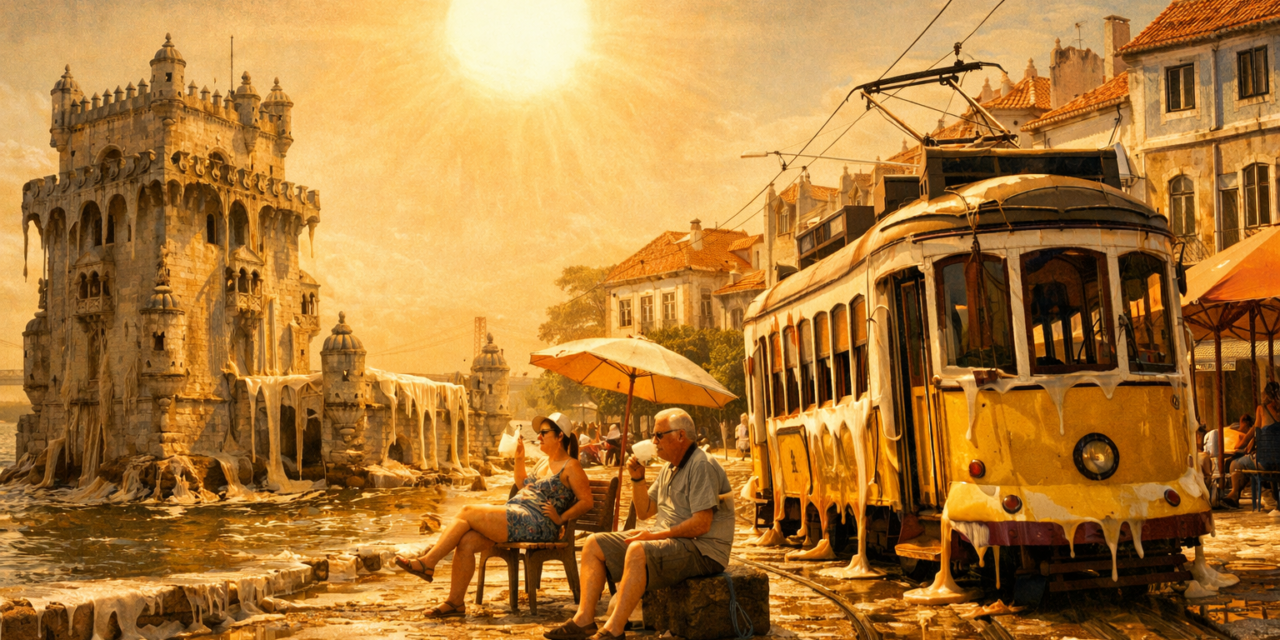 Portugal a Derreter: A Arte Nacional de Fingir que Está Tudo Controlado