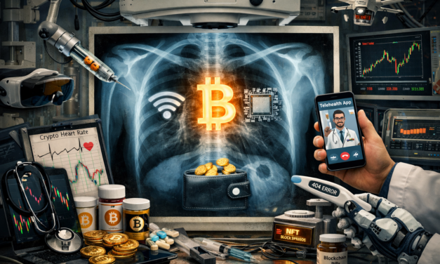 Decentralized Healing: Uma Radiografia Sarcástica da Revolução Tecnológica na Saúde (2026)