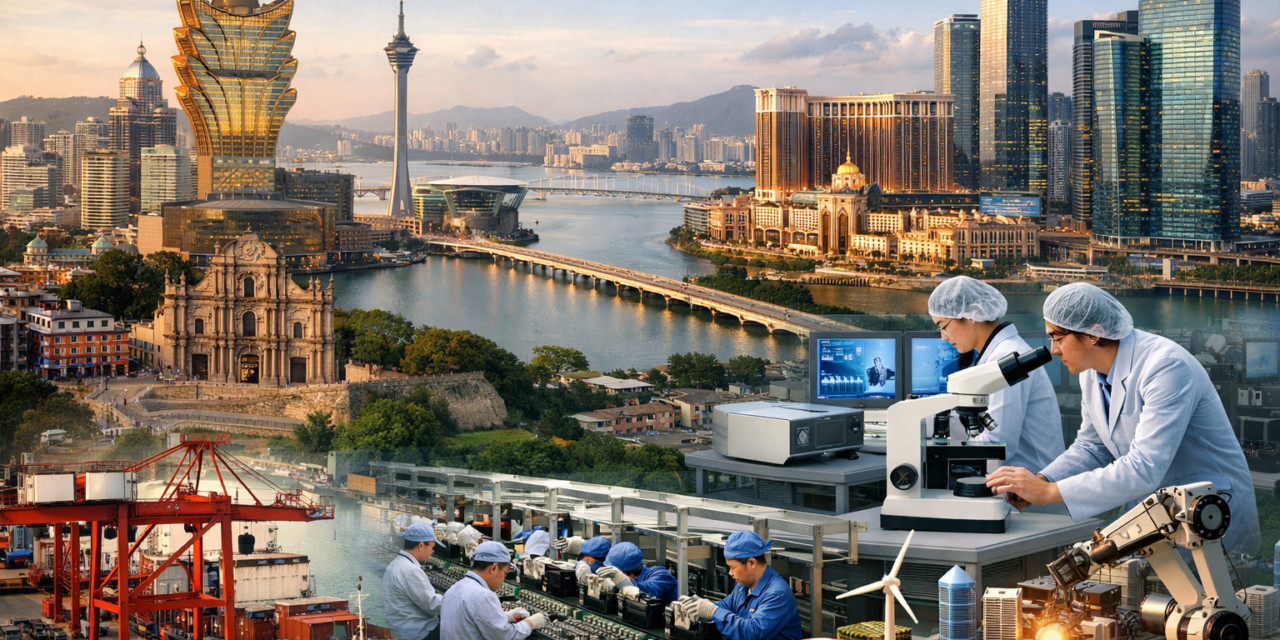 Diversificação Económica de Macau (2026)
