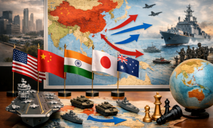 Transformações Geopolíticas na Ásia Indo‑Pacífica entre 2020 e 2026