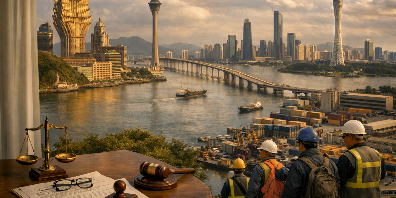 A Lei Orgânica da DSAL de Macau e a Grande Baía
