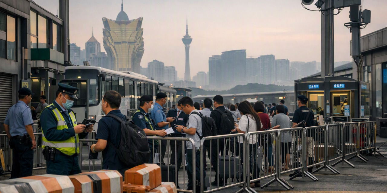 CHINA CONTROLO SOBRE SAÍDAS APERTADO COM NOVAS REGRAS FRONTEIRIÇAS: CONSEQUÊNCIAS PARA MACAU