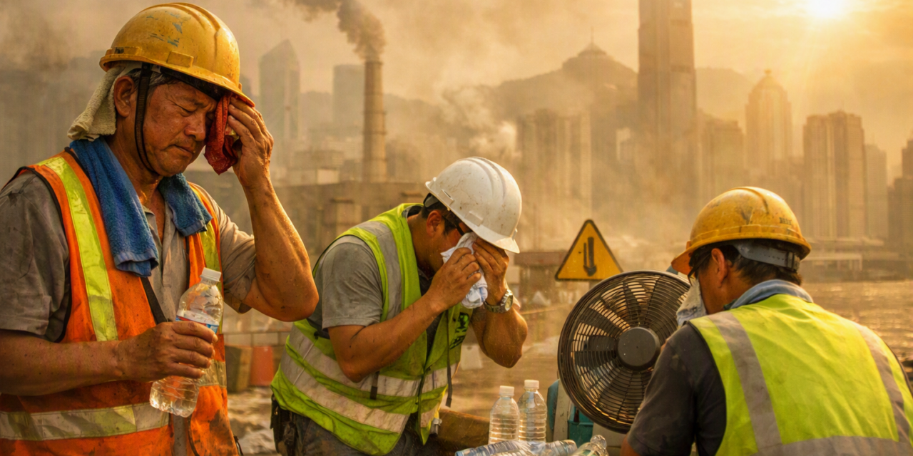 HONG KONG REVISÃO DE ALERTA DE STRESS TÉRMICO APÓS RECORDE DE TEMPERATURA – O SUFOCO APERTA