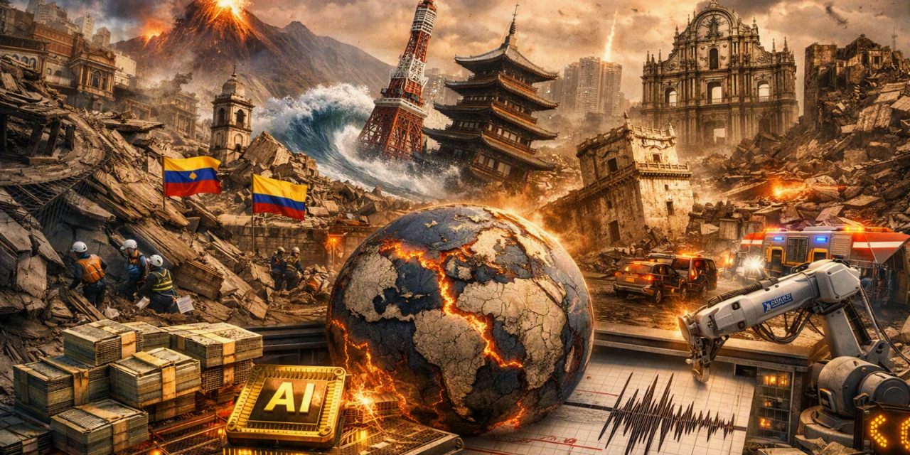 A Liturgia Sísmica do Mundo Moderno: Crónica das Terras que Tremem e das Nações que Fingem Não Tremer