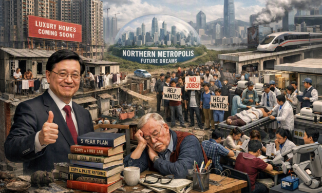 Horizontes Imaginários para uma Cidade que Já Não Cabe em Si – Plano Quinquenal de Hong Kong