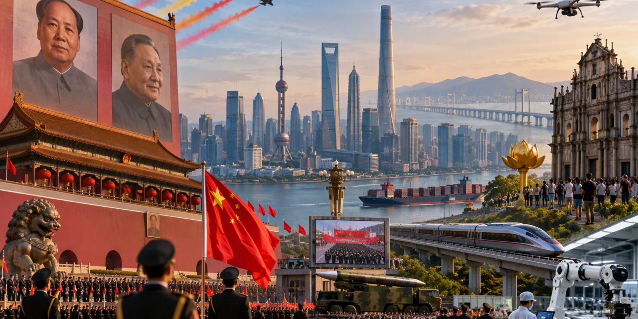 China 77 anos: O futuro em construção