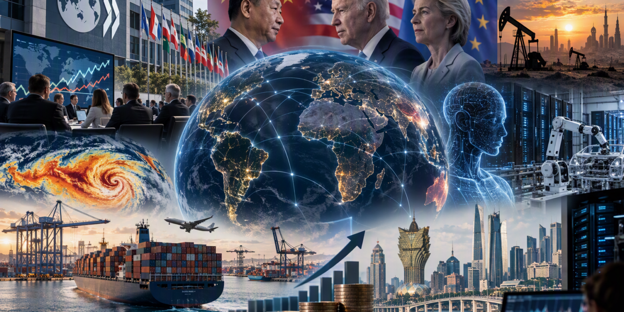 Resistir a Choques Sucessivos: quando a economia mundial aprende a viver de sustos (PORTUGAL, CHINA E MACAU)