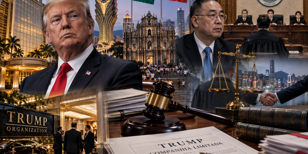 Quando a Fama Julga Ter Direito ao Veredicto – TRUMP E MACAU