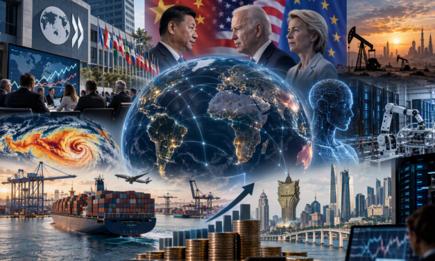 Resistir a Choques Sucessivos: quando a economia mundial aprende a viver de sustos (PORTUGAL, CHINA E MACAU)